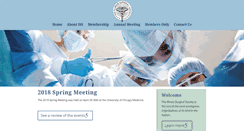 Desktop Screenshot of illinoissurgical.org